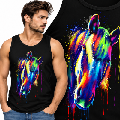 TANK TOP ZWIERZĘTA   KOŃ 3